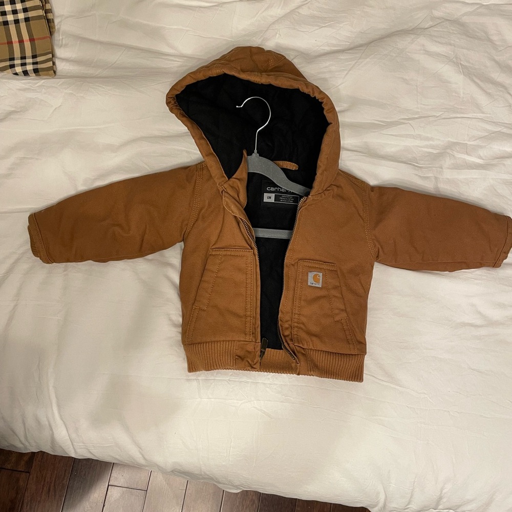 Carhartt Tan Hooded Jacket